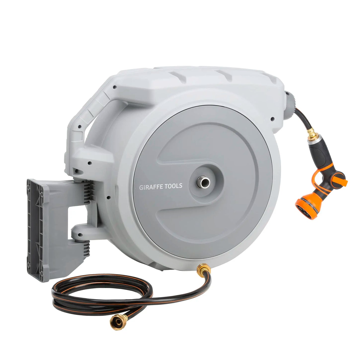 Giraffe Tools AW40 Retractable Garden Hose Reel Slow Return