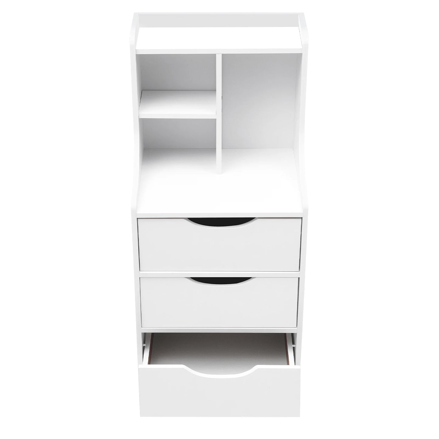 Bymaocar Three-Drawer Nightstand Bedside Table With Drawers