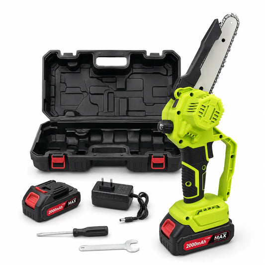 Mini Cordless Chainsaw Pruning Saw Lightweight One Handed Trimming