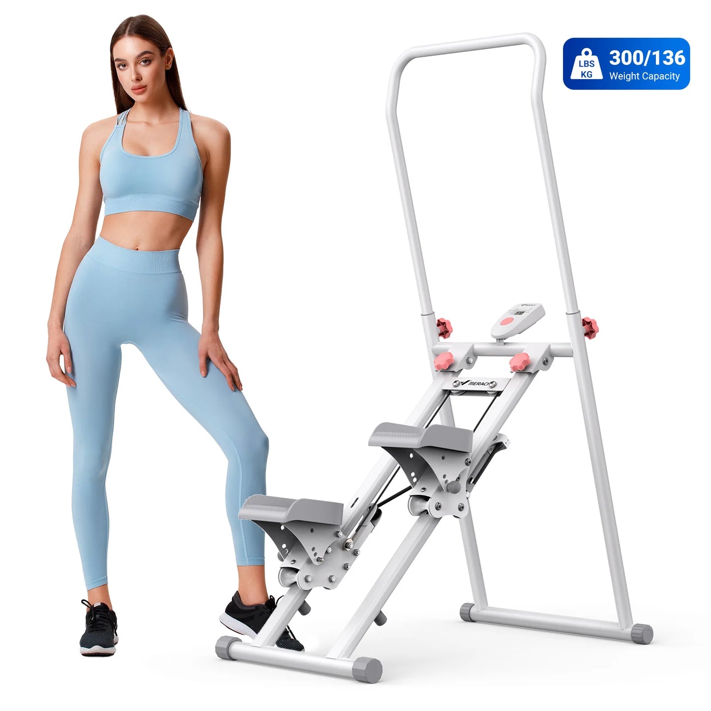 MERACH Stair Stepper For Home Gym Full Body Workout Climber