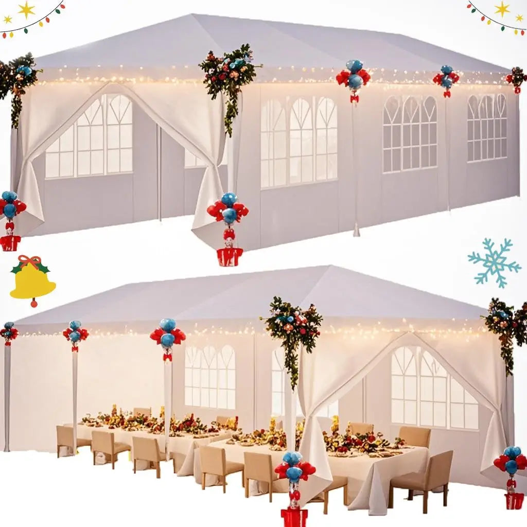 Tooluck Waterproof Party Tent With Removable Sidewalls