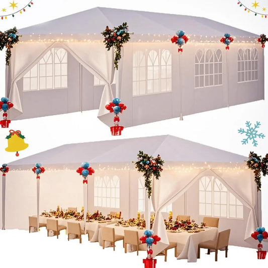 Tooluck Waterproof Party Tent With Removable Sidewalls