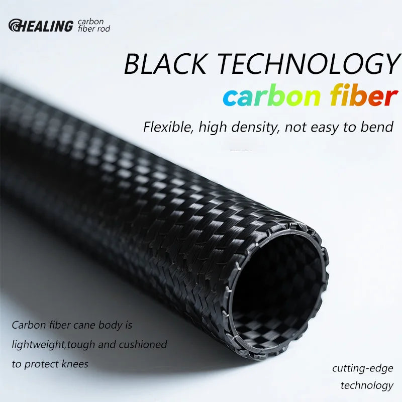 OKHEALING Trekking Poles Carbon Fiber Antishock Ultra Lightweight Two Pack