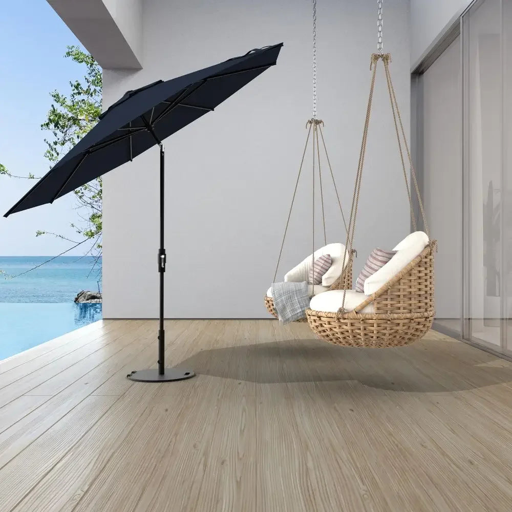 Patio Umbrella With 360 Swivel Tilt Sunbrella Fabric