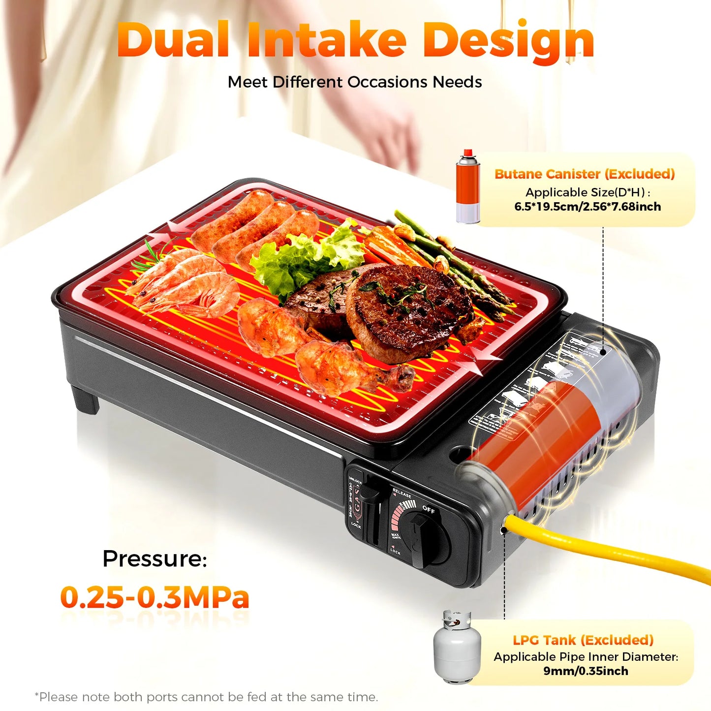Portable Camping Gas Stove For Trekking And Outdoor Cooking