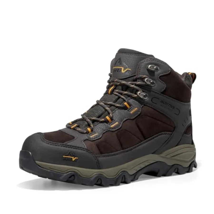 NORTIV 8 Mens Waterproof Hiking Boots Outdoor Mid Trekking Paladin