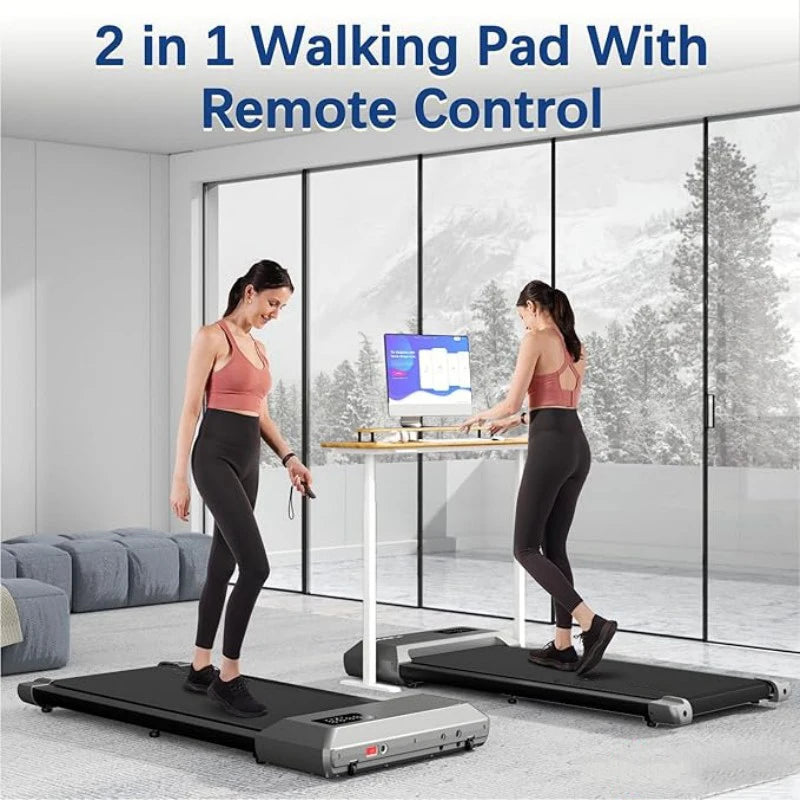 NONEDriving 2.5 HP Treadmill For Home 300lb Capacity 2in1