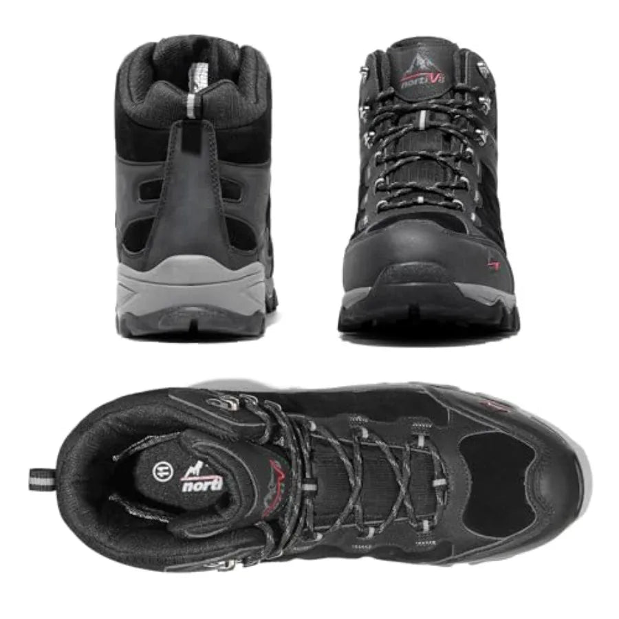 NORTIV 8 Mens Waterproof Hiking Boots Outdoor Mid Trekking Paladin