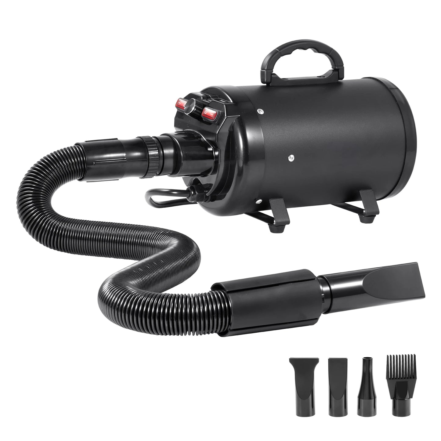 SucceBuy 2000W Dog Blow Dryer with Adjustable Speed and Nozzles