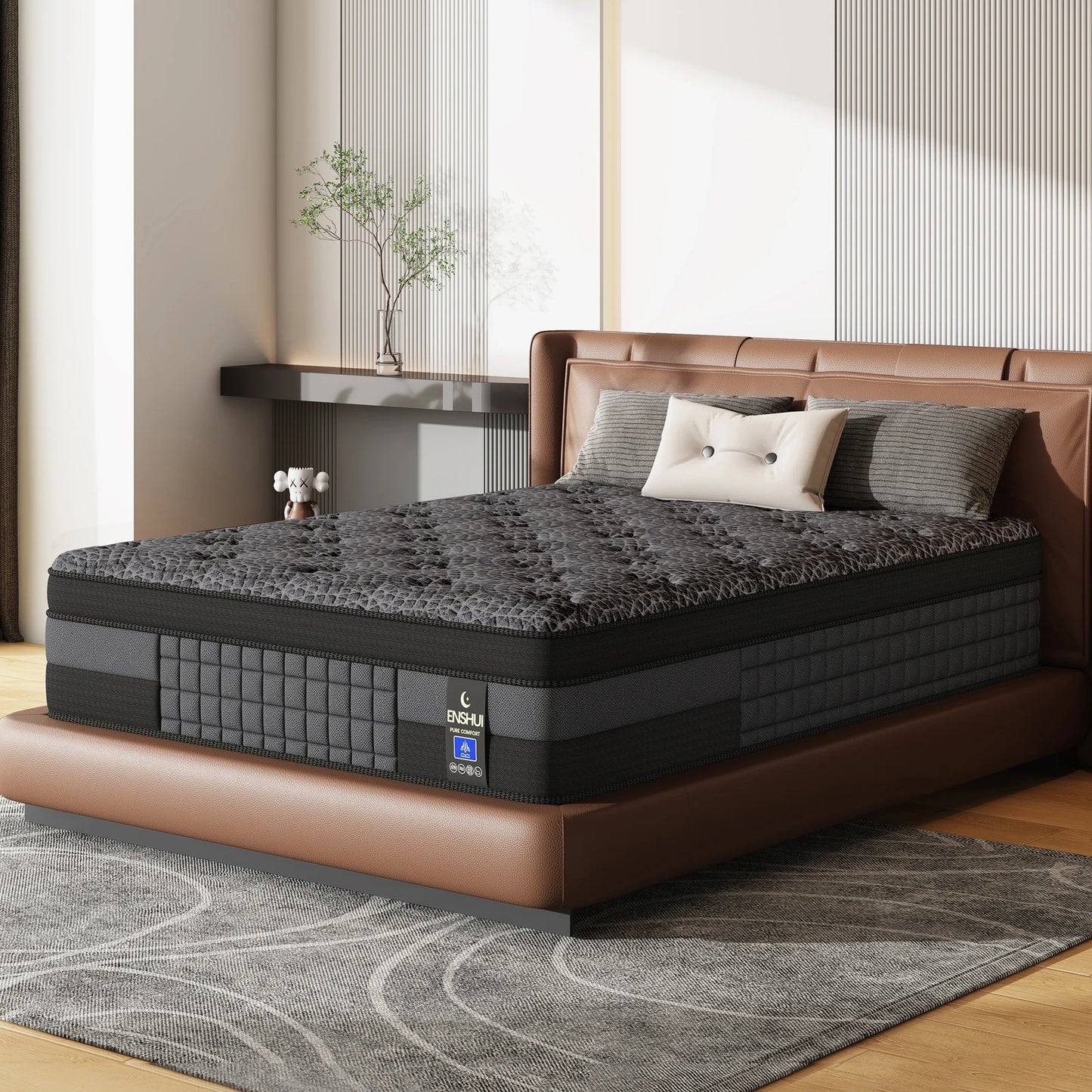 Memory Foam Mattress With Cooling Gel For Orthopedic Support
