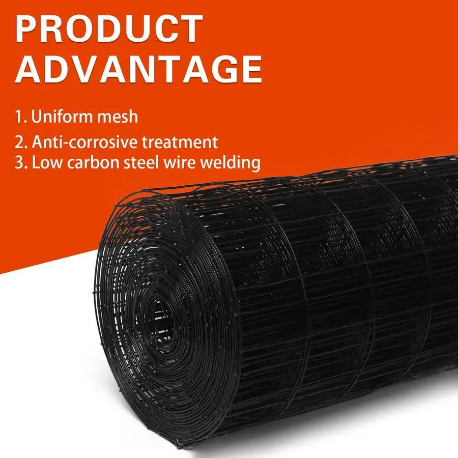 PVC Coated Welded Wire Fence 16 Gauge Galvanized Steel
