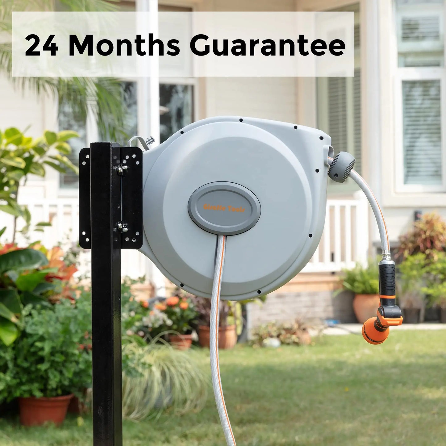 Giraffe Tools CW20 Retractable Hose Reel With Any Length Lock