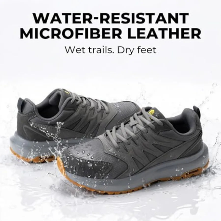 Unisex Outdoor Hiking Shoes With Traction Outsole And Water Resistance