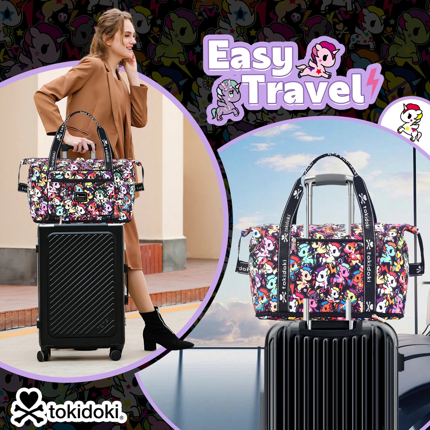 Tokidoki Unicorno Travel Duffle Bag