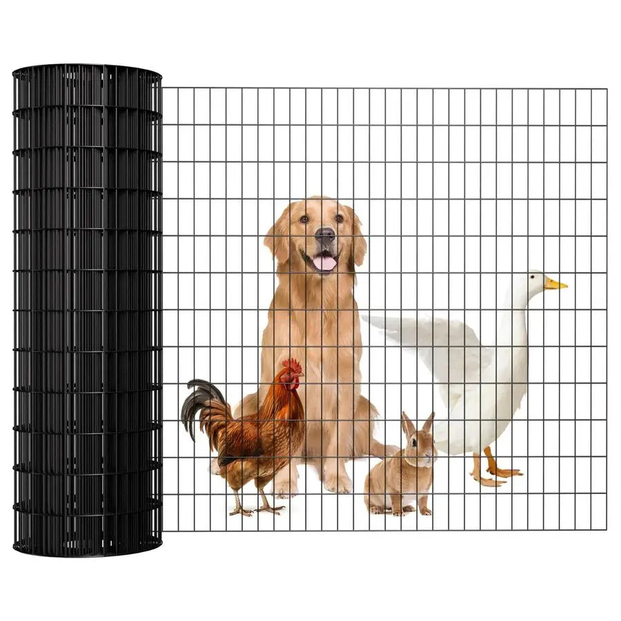 PVC Coated Welded Wire Fence 16 Gauge Galvanized Steel