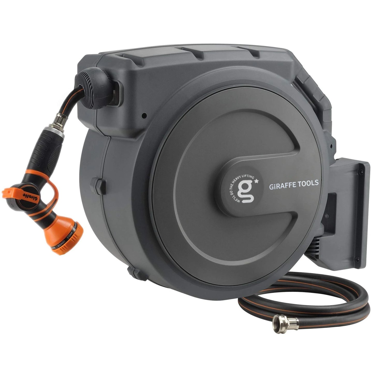 Giraffe Tools AW40 Retractable Garden Hose Reel Slow Return