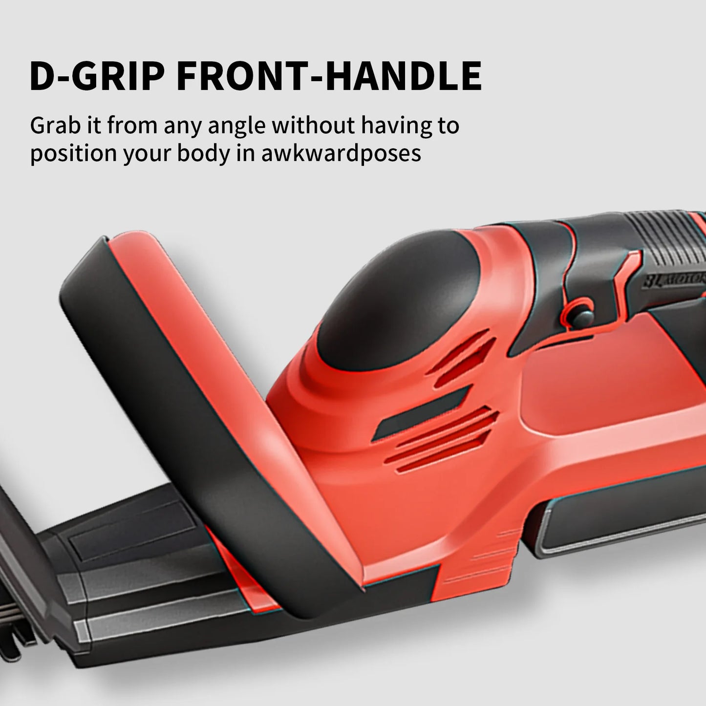 Cordless Hedge Trimmer 22-Inch With 3.0Ah Battery And Charger