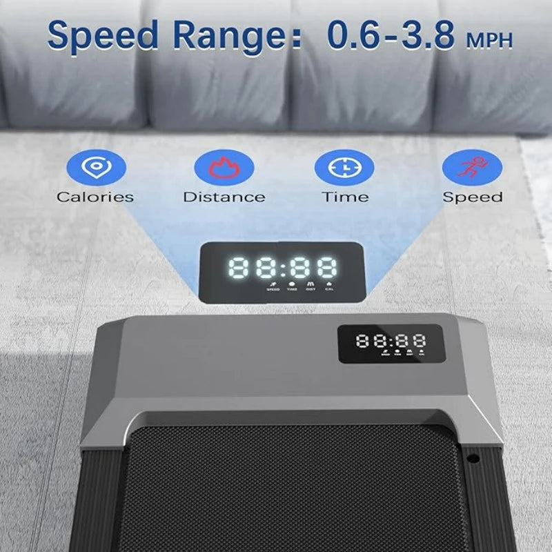 NONEDriving 2.5 HP Treadmill For Home 300lb Capacity 2in1