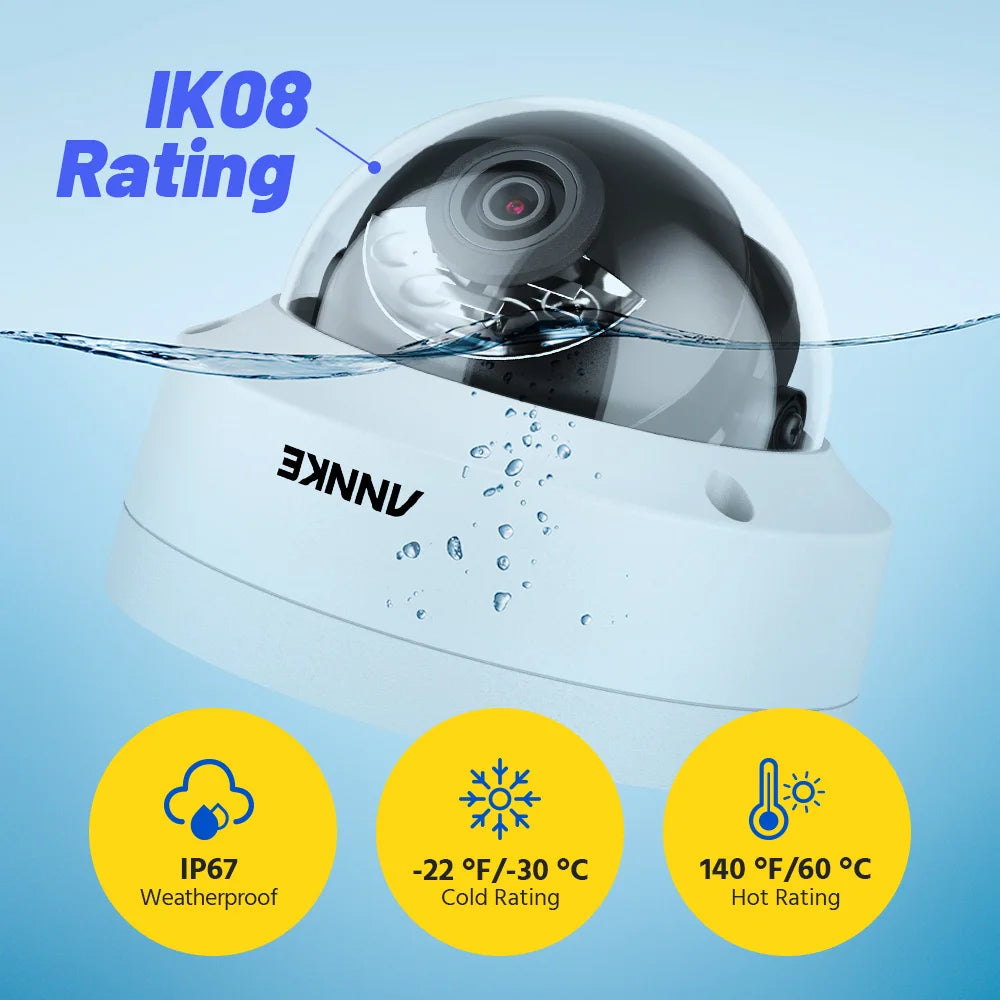ANNKE C800 4K PoE Outdoor Security Camera With Dual Light