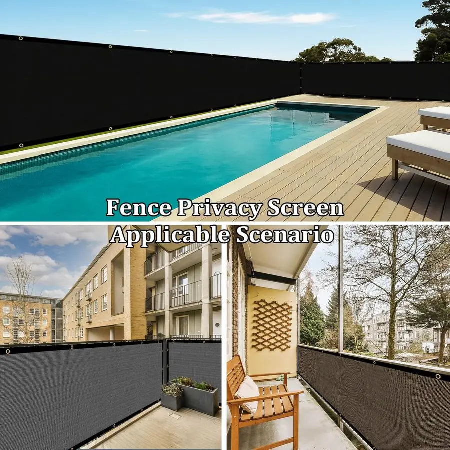 Heavy Duty Fence Privacy Screen Mesh Shade Net Cover