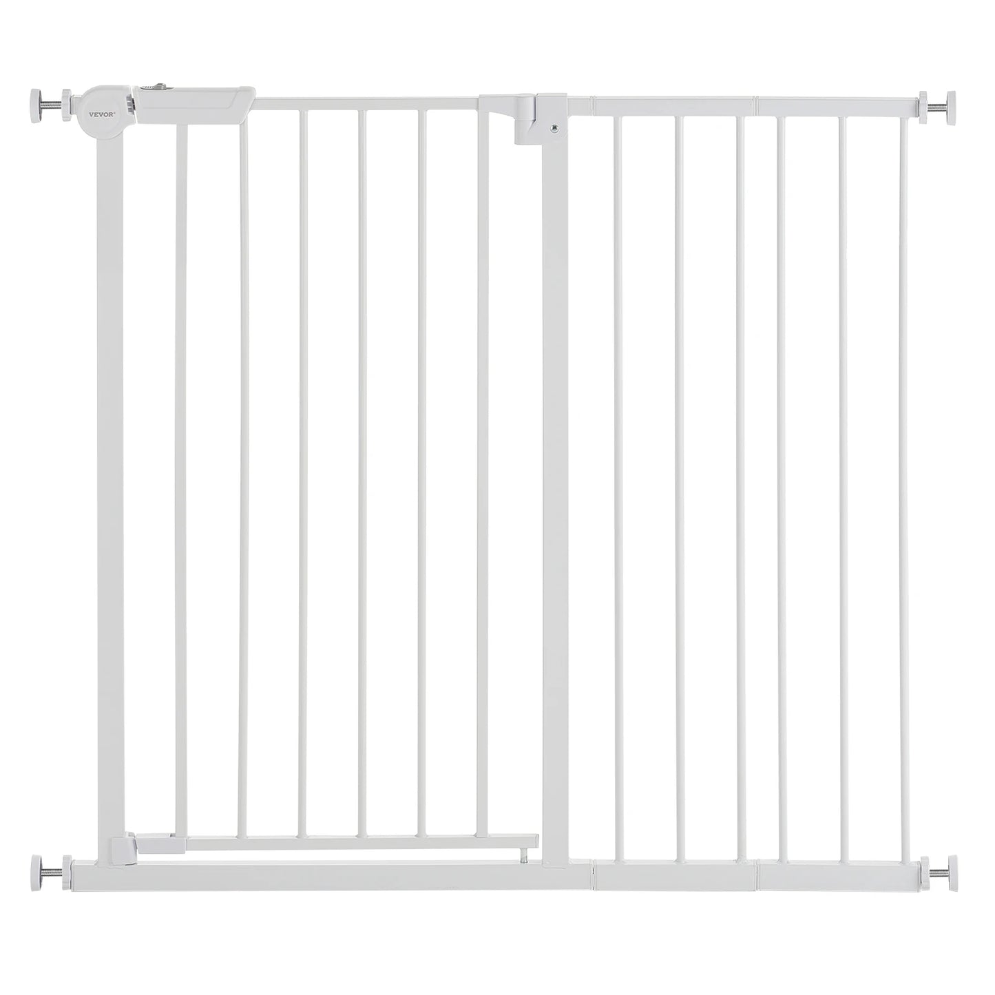 SucceBuy Baby Gate Easy Walk Through Pressure Mount for Doorways