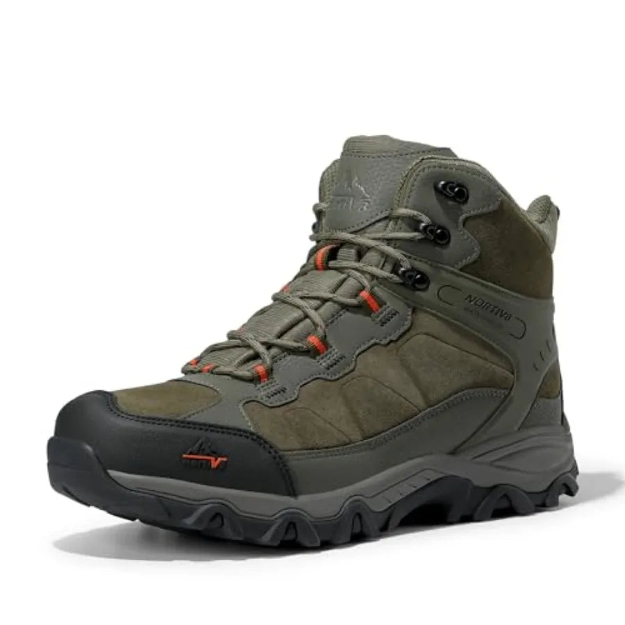 NORTIV 8 Mens Waterproof Hiking Boots Outdoor Mid Trekking Paladin