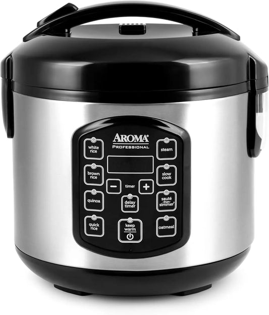Digital Rice Cooker And Multicooker With Steamer And Keep Warm