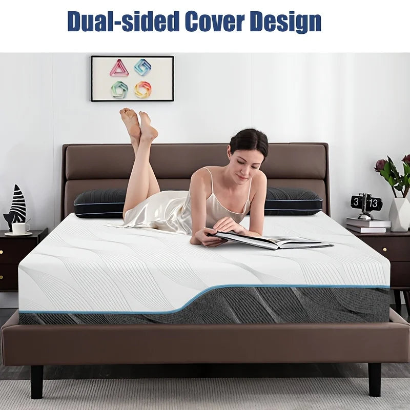 Hcore Dual-Sided Flippable Mattress With Gel Foam And Memory Foam