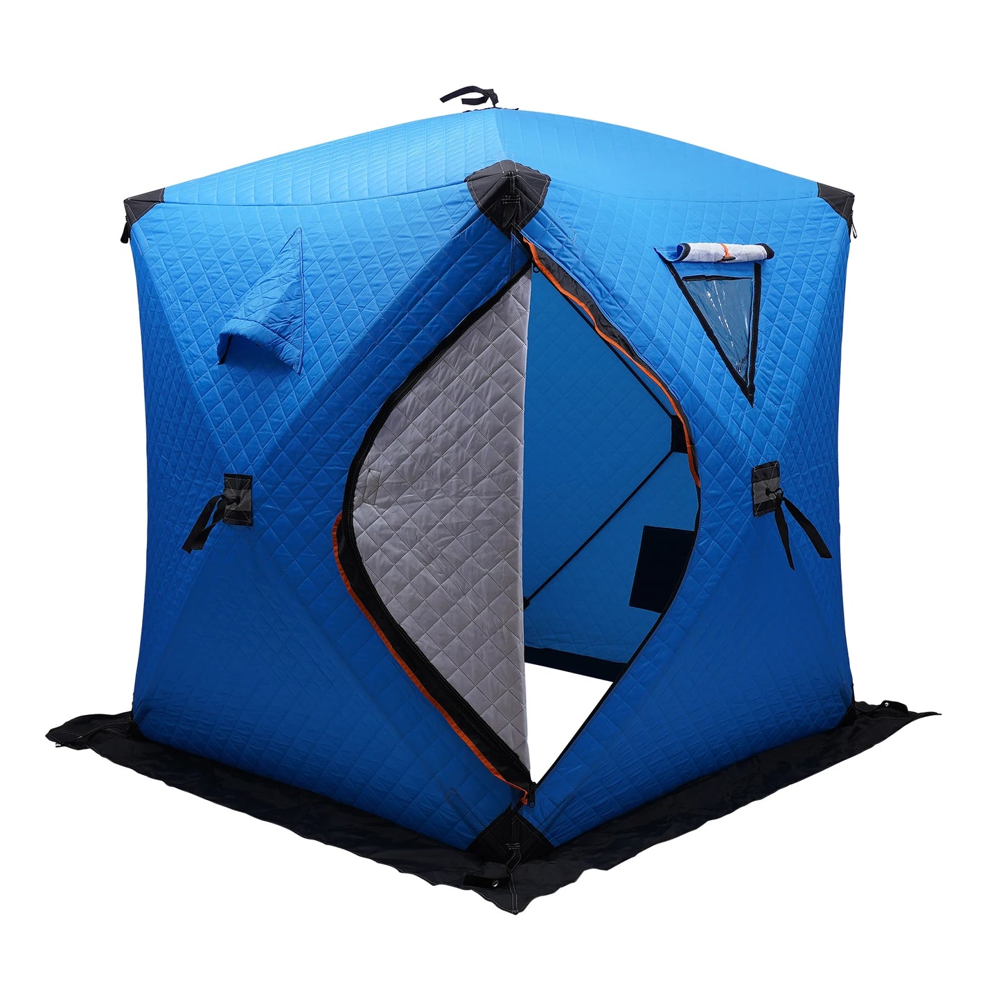 Ice Fishing Insulated Tent Shelter For Two People Warm Windproof