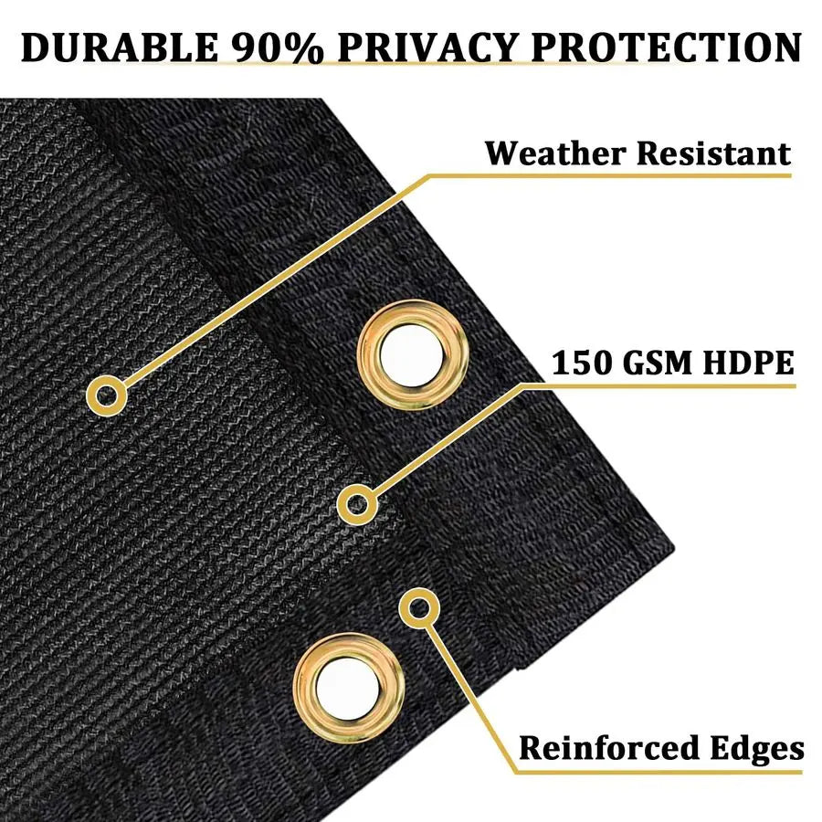 Heavy Duty Fence Privacy Screen Mesh Shade Net Cover