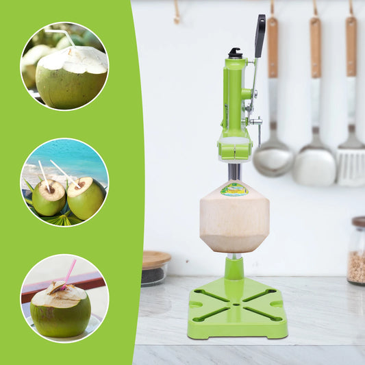 Manual Coconut Opener With Ergonomic Handle Stainless Steel