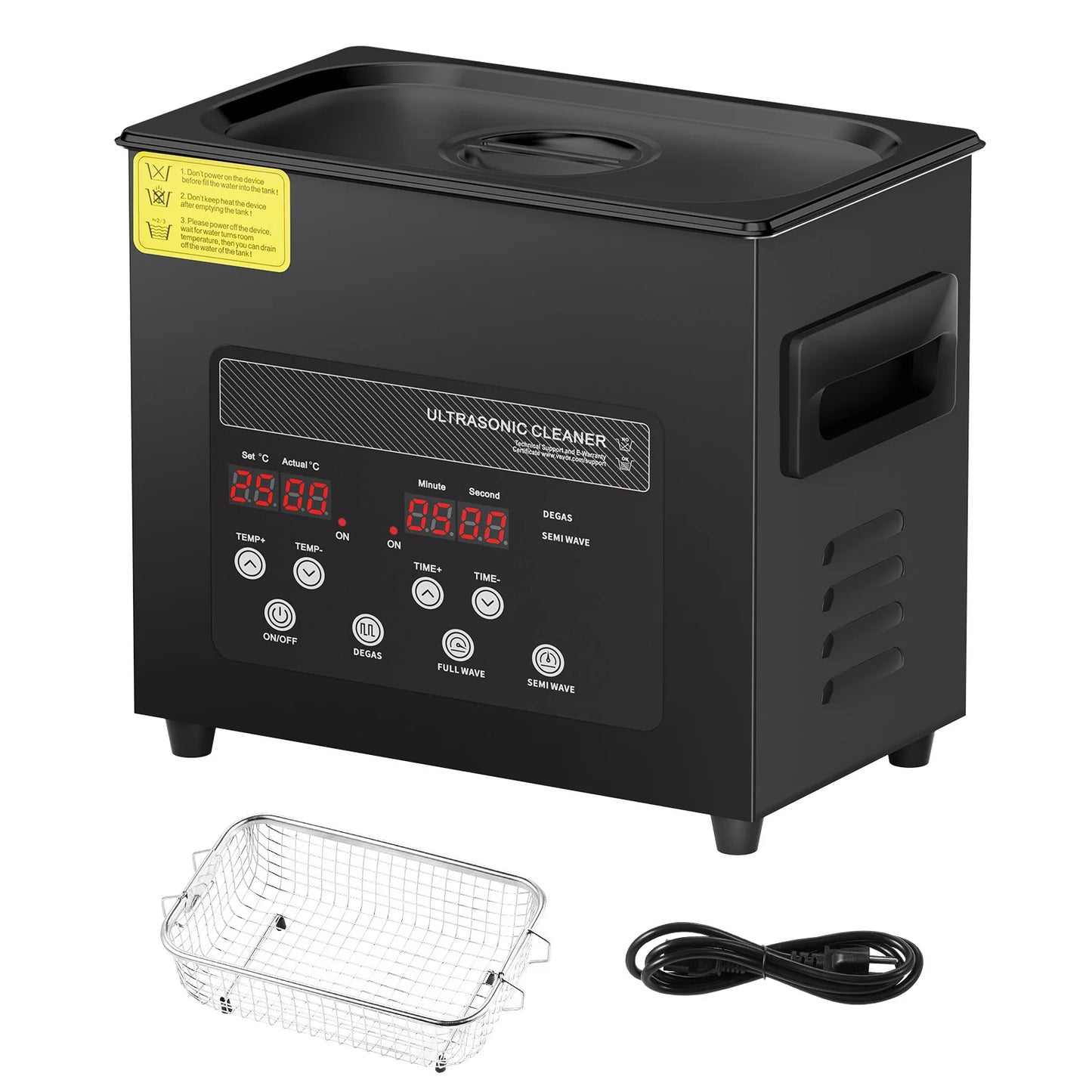 Succebuy Portable Ultrasonic Cleaner For Dishes Home Appliances