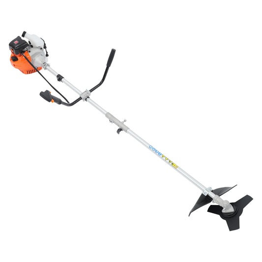 CNCEST Gas Weed Trimmer 42.7cc 2-Stroke Brush Cutter With 3 Trimming Heads