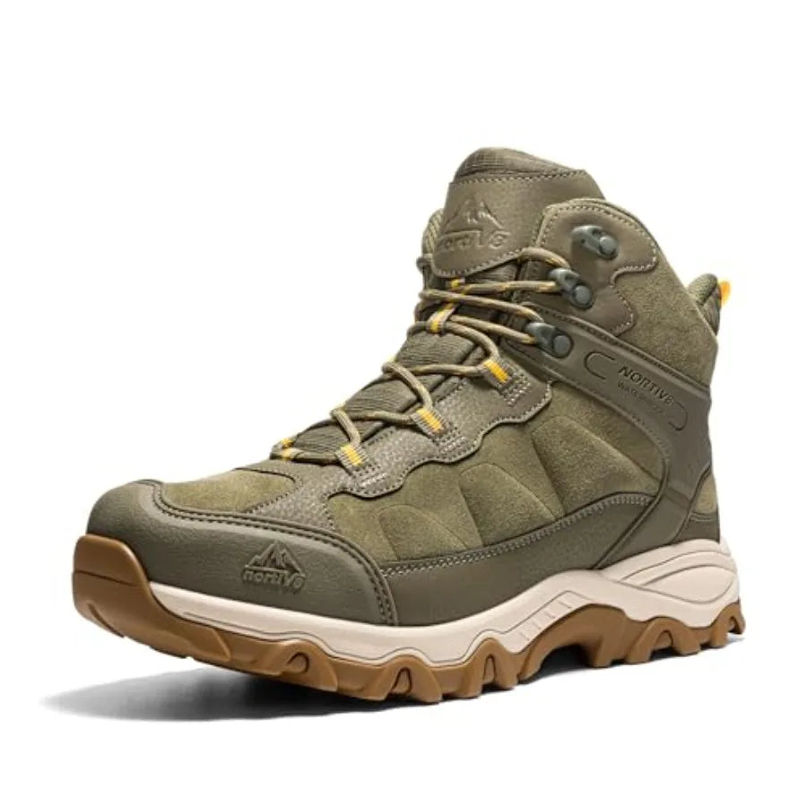 NORTIV 8 Mens Waterproof Hiking Boots Outdoor Mid Trekking Paladin